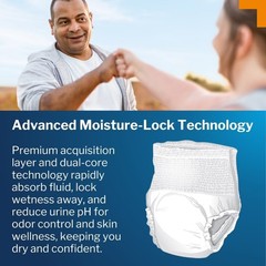 McKesson Ultra Underwear, Incontinence, Heavy Absorbency, XL, 56 Ct