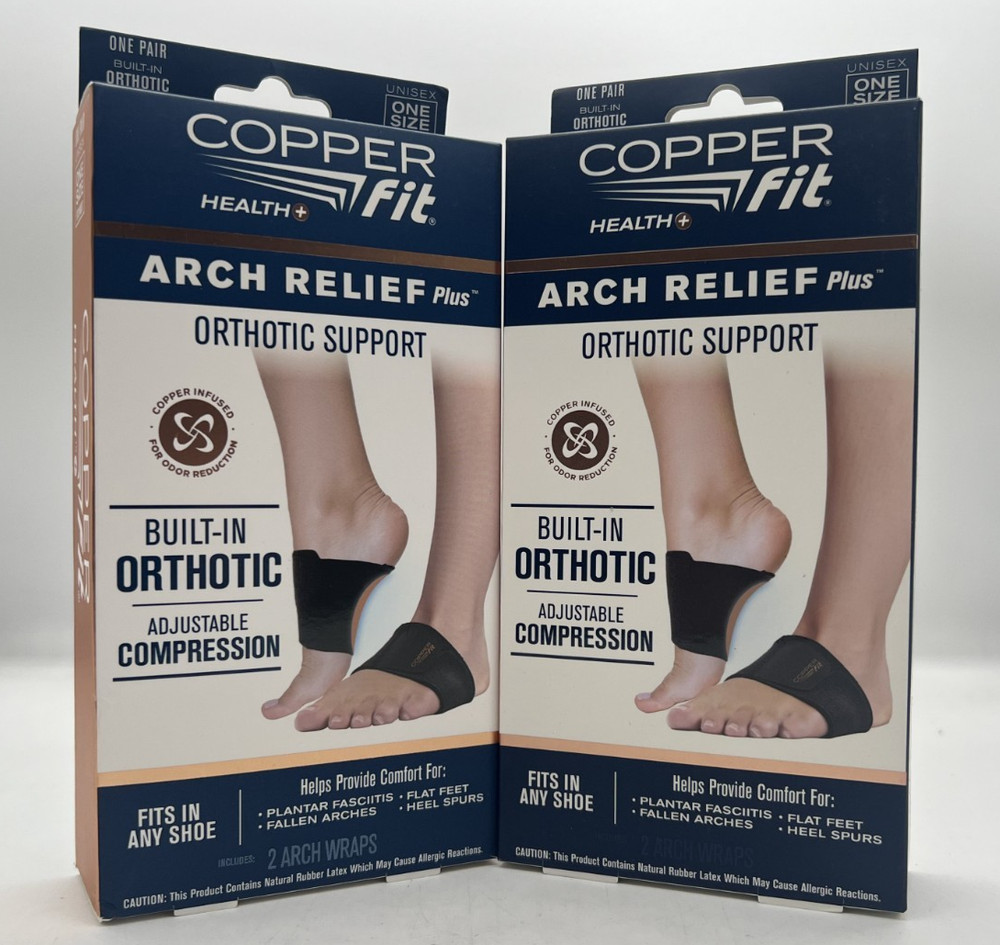 COPPER FIT® ARCH RELIEF PLUS® – 2 PACK!