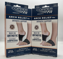 COPPER FIT® ARCH RELIEF PLUS® – 2 PACK!