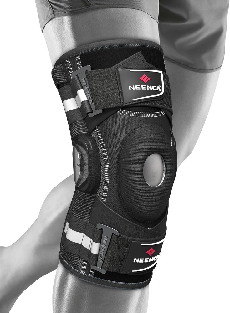 NEENCA Professional Knee Brace Relief Pain Hinged Knee Support Small