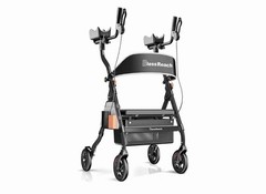 BLESSREACH Heavy Duty Upright Rollator Walker for Seniors, 450lbs 6 Height, ADJ