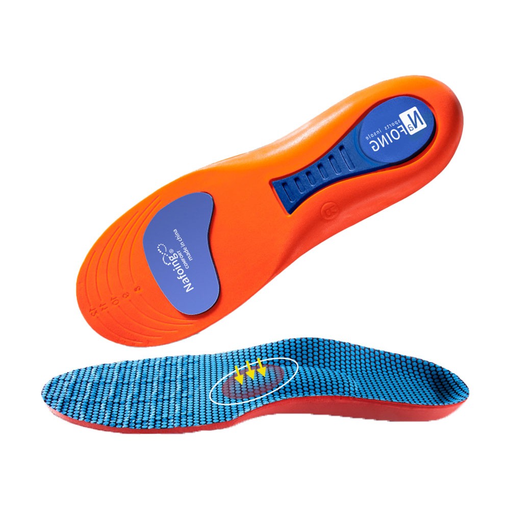 Kinetic Sole Inserts,Plantar Fasciitis Heavy Duty Support Insoles for MRE WomJQ