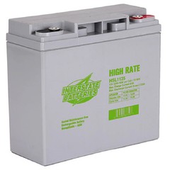 Interstate Battery – HSL1125 – 12 volt 22 amp – High Rate