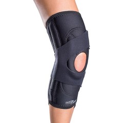 DonJoy Drytex Lateral J Buttress Patella Large Size Knee Support Brace (Black)