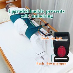 Elderly Patient Transfer Sling Positioning Bed Pad Aid 18.9″x66.9″ Waterproof