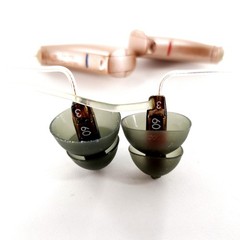 Starkey Muse IQ i2000 Hearing Aids Left & Right Tested & Works READ DESCRIPTION