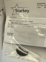 STARKEY LIVIO EDGE AI 2400 RIC rechargeable Bluetooth (RIGHT ONLY)