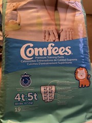 6 New Packs Comfees Training Pants Pullups 4t-5t 38+ lbs 19 each 114 Diapers