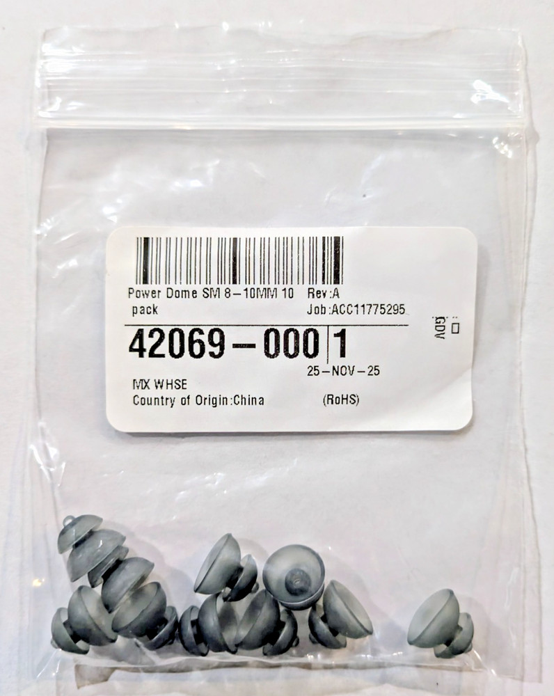NEW Genuine Starkey Power Domes Small 8-10mm OEM 42069-000 20 Count