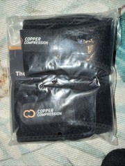 Genuine and Copper Compression Arch Support New Sealed 1 Pair Black Works Well