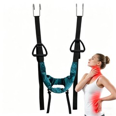 Hanging Neck Stretcher Cervical Traction Device Head Brace Support Pain Relief