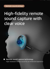 Bone Conduction Hearing Aids, 2 Independent Volume Control, 3 Band Selection, BT