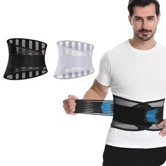 Adjustable Lower Back Brace Lumbar Support Waist Belt For Men Women Pain Relief