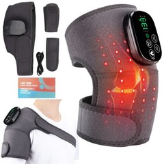 3-in-1 Knee & Shoulder Massager with Heat & Red Light for Arthritis Pain Gift
