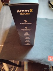 BRAND NEW Audien Hearing ATOM X – Rechargeable OTC Hearing Aids – Latest Model