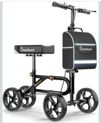 Economy Knee Scooter Steerable Knee Walker for Foot Injuries Compact Crutch