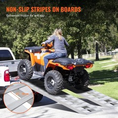 72x15in 6000lb Aluminum Loading Ramps 2PCS & Durable Lightweight Design