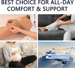for Women and Men, 20-30 mmHg Open Toe Knee High stockings, Leg Support for D…