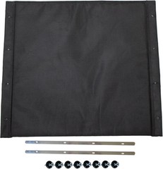 Wheelchair Replacement Seat Upholstery, 18 x 16 inches, Nylon, Universal Fit