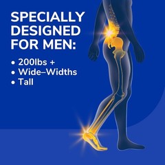 Dr. Scholl’s Heavy Duty Support Insoles Men 8-14 Arch Support Wide Feet 1 Pair