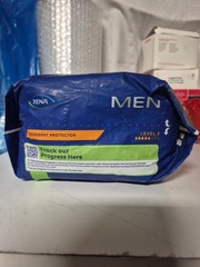 Tena Men Absorbent Protector Level 3 Dry Secure Odour Control New 16 Count