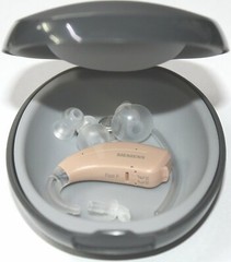 Signia Siemens hearing aids Fast p BTE 4 Channel digital profound to severe loss