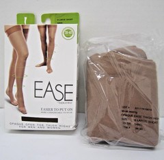 Therafirm Opaque Open-Toe Thigh Highs 30-40mmHg Gradient Compression UNISEX