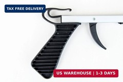 Sammons Preston Easireach II Reacher, Compact 15″ Ergonomic Reaching Aid with Ma