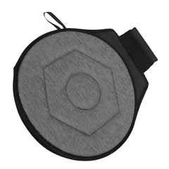 Round Car Cushion 360 Degrees Rotating Geometric Rhombic Shape Rotating Seats Cu