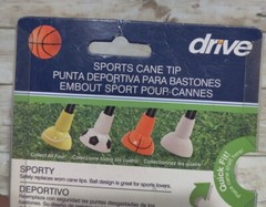 Drive Medical Sports Style Cane Tip *Basketball* RTL10384SB New