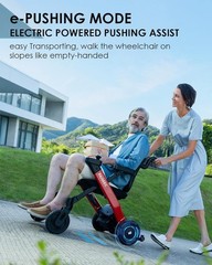 3IN1 Electric Wheelchair Foldable Supports up to 300lbs All Terrain-Tested Good