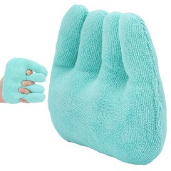 1 Finger Separator Soft Hand Grip For Hand Contracture Relief Light Green