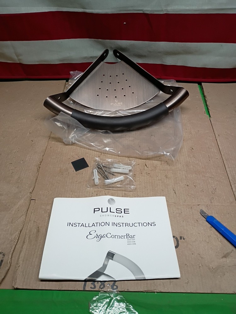 Pulse 4003 Ergo Corner Bar oil Rubbed Bronze