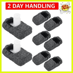 8 Pcs Walker Ski Glide Covers Heavy Duty Universal Removable Padded Caps Safe…