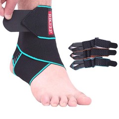 Candy Li Ankle Support,Adjustable Brace 1 Count (Pack of 1), blue 1