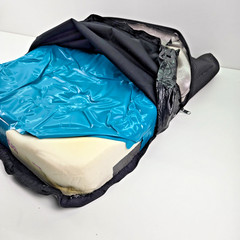 Invacare Seat Cushion Matrx Flovair Foam Gel Wheelchair 17×19”