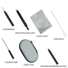 10 PCS Hearing Aid Cleaning Kits Hearing Amplifier Brush Tools Earbuds Headph…