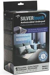 Medline SilverTouch 32×36″ Latex-Free Washable Antimicrobial Underpad-Kill Germs