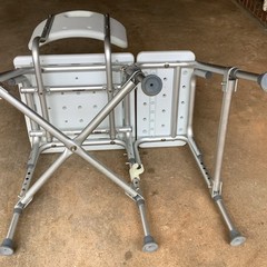 Guardian bariatric transfer chair ref#MDS86952XW..white plastic and aluminum