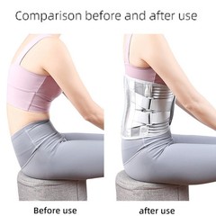 Adjustable Lower Back Brace Lumbar Support Waist Belt For Men Women Pain Relief
