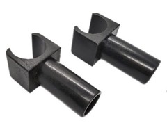 ComsenMed Wheelchair Seat Rail Guide,Fits 7/8 Inch 19MM (3/4″), Black