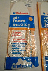 NIB Ladies Air Foam INSOLES 3 Packages 2 Size7-8, 1 Size 9-10 (2pair) Trim to Fi
