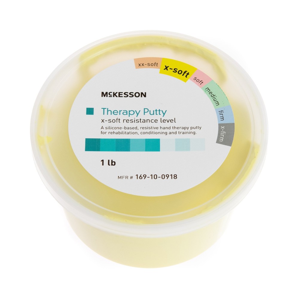 McKesson Therapy Putty Yellow 1 lbs. X-Soft 169-10-0918 1 Each