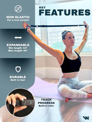WALUE™ Posture Correction & Shoulder Exerciser – Non-Elastic Stretch Strap for E