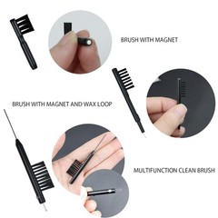 10 PCS Hearing Aid Cleaning Kits Hearing Amplifier Brush Tools Earbuds Headph…