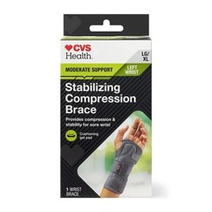 CVS Health Left Wrist Stabilizing Compression Brace LG/XL