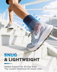 Ankle Brace Men Women with Figure 8 Support Triple Lock Compression for Sprains