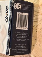 Drive Walker – Glide Ski, White – #10110 – FITS 1″ TUBE WALKERS – Lot of 3 Boxes