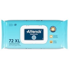 Attends Washcloth Large 8“ x 12-1/2“ – 12 packs of 72 #WCCP1000 ““