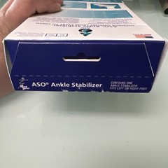 ASO Low Profile Ankle Support, Small, Medical Specialties 264012, 1 Count